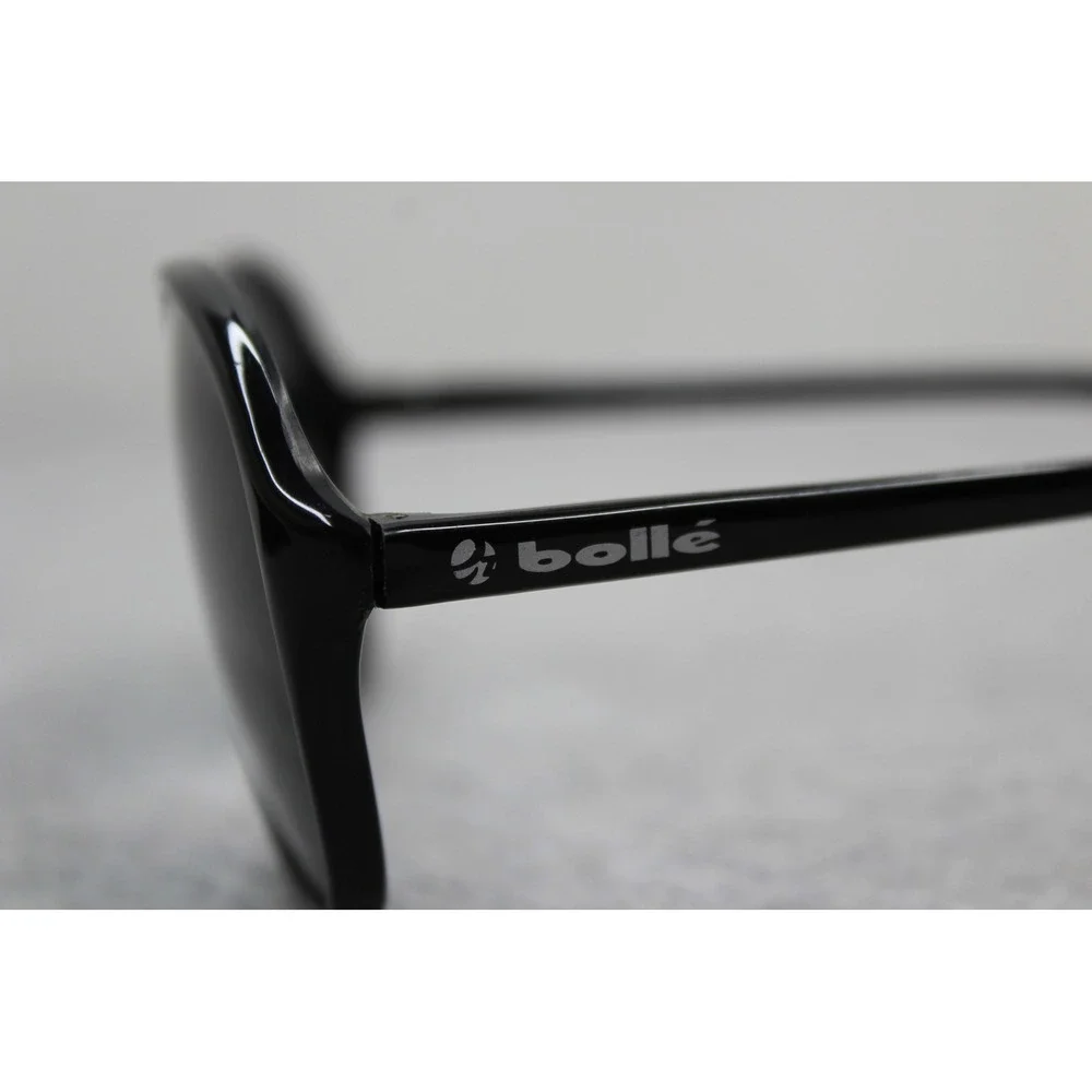 Bolle Sunglasses Mens Black 379 Aviator Polarized France Vintage Sport
